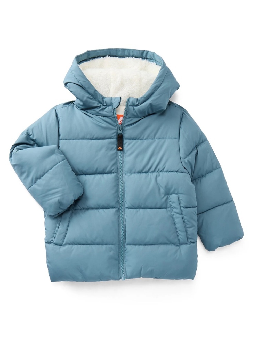 Ozark Trail 18M Toddler Light Blue Zip Up Heavyweight Hooded Winter Jacket